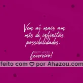 Seja muito bem-vindo Fevereiro, um novo mês para novas metas e possibilidades. ❤?  #AhazouFashion  #tendencia  #semijoias  #acessorios #earrings #fashion #brincos #estilo