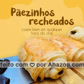 Pensou em pão com muito(OoOoOo) recheio?
Pensou na gente! Faça seu pedido ?
#recheio #recheados #ahazoutaste  #pãoquentinho #panificadora #padaria