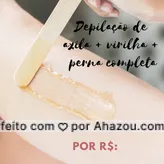 Não perca tempo e agende seu combo de depilação! #depilacao #ahazou
