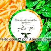 Um segredinho que muita gente não sabe na hora de se alimentar de maneira mais saudável é pensar no equilibro da alimentação. Dietas muito restritivas podem ser um grande gatilho para distúrbios alimentares. Um bom exemplo de relação saudável com a sua dieta é; quando bater aquela vontade de comer um chocolate, coma, é claro sem exagerar na porção. Substituir o chocolate por uma fruta só vai te frustrar e fazer você comer muito mais do que deveria na próxima vez. #alimentacaosaudavel #bemestar #nutricao #saude #viverbem #AhazouSaude #equilibrio #dicas #alimentos #nutriciionista #dicas 