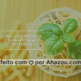 Temos massas deliciosas e fresquinhas esperando por você! ? #massaartesanal #massas #macarrao #ahazou #comidaitaliana