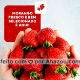 Selecionamos apenas os melhores morangos para que você garanta uma refeição saudável e super gostosa. Venha até nosso hortifruti garantir a sua caixinha. #ahazoutaste #alimentacaosaudavel  #hortifruti  #mercearia  #organic  #qualidade  #vidasaudavel #morango