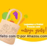 Só aqui você consegue fazer sacolão sem sair de casa e ainda com entrega grátis, aproveite! #ahazoutaste #alimentacaosaudavel #vidasaudavel #mercearia #qualidade #hortifruti #organic 