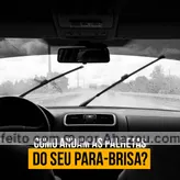 Não deixe que a chuva te impeça de enxergar e dirigir com segurança, atualize as palhetas para garantir a melhor limpeza do para-brisa do seu carro. Cuide de você e do seu carro! #AhazouAuto #parabrisa #palhetaautomotiva #carros #seguranca