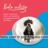 Um bolinho nada básico para o seu cafezinho, já pediu o seu ?#confeitaria #ahazoutaste #bolovulcão #doces