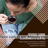 Não. Infelizmente você vai ter que abrir mão do cafezinho, chá mate, shoyu, refrigerantes, suco de uva… ☕❌ Tudo o que tiver uma coloração forte enquanto estiver fazendo o tratamento de clareamento dental. 

#AhazouSaude #ClareamentoDental #Dentes #Odonto #Odontologia #Dentista #Curiosidades #Dúvidas #Corantes #Cuidados 
