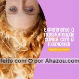 Descubra o segredo por trás dos cabelos incrivelmente lisos e saudáveis! Convidamos você a experimentar a Exoplastia Capilar, um tratamento revolucionário que alisa, reduz o frizz e restaura a vitalidade dos seus fios.Junte-se a nós para uma jornada de cabelos deslumbrantes e transformação capilar. Agende sua sessão agora e prepare-se para se apaixonar pelo seu novo visual! #ExoplastiaCapilar #CabelosLisos #TratamentoCapilar #TransformaçãoDeFios #BelezaDosCabelos #AhazouBeauty