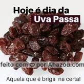 frases e posts para uvapassa: Dia daquela que as pessoas amam ou odeiam, hahaha #uvapassa #5deabril #abril #ahazou #diadauvapassa
