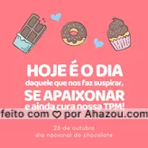 C H O C O L A T E <3 
28 de outubro - dia nacional do chocolate
#chocolate #diadochocolate #ahazou #ahazoutaste #euamo #gastronomia