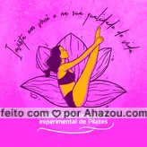 Sinta-se mais leve e conectada com seu corpo e mente com as aulas de Pilates. Entre em contato 📞 (inserir número), agende uma aula experimental e se apaixone. #fitness #pilates #pilatesbody #AhazouSaude #pilateslovers #workout #aula #aulas #auladepilates #aulaexperimental