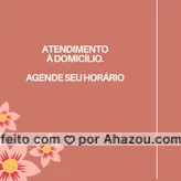 Tudo para facilitar para você! Mais praticidade e facilidade ? Agende seu horário pelo WhatsApp XXXX #homecare #atendimento #ahazou #beleza