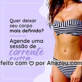 A corrente russa é uma ótima opção para quem quer um corpo mais definido. Além de agir na musculatura, esse procedimento também reduz medidas! Agende sua sessão: (xx) xxxxx-xxxx #AhazouBeauty #beleza  #estetica  #esteticaavancada  #esteticaavançada  #esteticacorporal  #esteticaecosmetica  #esteticista  #saúde #correnterussa #sessão #agendamento