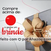  Esse mês você compra produtos e ganha um brinde especial. 
#ahazou #comprouganhou #brinde  #promoção #ahazou