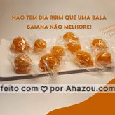 Para deixar o seu dia melhor e mais doce, nada melhor que uma balinha baiana! Entre em contato e faça já o seu pedido! #docinhos #foodlovers #ahazoutaste #confeitaria #balabaiana #baladecococaramelizada