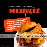 Venha conferir a nossa grande inauguração! Marque nos comentários um amigo para te levar 👇😜
#ahazoutaste #hamburgueriaartesanal  #hamburgueria  #burgerlovers  #artesanal  #burger 
