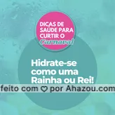 No calor do Carnaval brasileiro, é essencial manter-se hidratado como verdadeira realeza! 👑💦 Beba bastante água, água de coco e sucos naturais para garantir energia e bem-estar durante a folia. Sua saúde agradece e você brilha no samba com todo gás! 🎉🕺💃
#Carnaval #HidratacaoReal #FoliaComSaude #AhazouSaude #bemestar  #cuidese  #qualidadedevida  #viverbem 