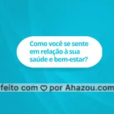 Conta pra gente como você tem se sentido quando o assunto é a sua saúde e o seu bem-estar. Você tem tirado um tempo para se cuidar, fazer atividades, hobbies, um tempo para descansar ou outra coisa? Queremos ouvir você e te ajudar. #enquete #quote #saúde #AhazouSaude #bemestar #pergunta #qualidadedevida.