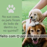 Seja onde for, só lembre-se de garantir que eles tenham um abrigo seguro, confortável e longe da chuva/sol! 😉
#AhazouPet #enquetespet  #cats  #dogs  #ilovepets  #dogsofinstagram  #petlovers  #petsofinstagram  #petoftheday 
