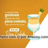 A pina colada mais gostosa que você vai tomar na sua vida com certeza está aqui. Vem pra cá! 😬🤩🍍
#ahazoutaste #bar  #cocktails  #drinks  #lounge  #mixology  #pub #pinacolada #diadapinacolada