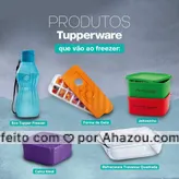 Você sabe quais produtos Tupperware® podem ser levados ao freezer? Não? Então deixa que a gente te dá uma mãozinha 😉 #tupperware #freezer #ahazourevenda #ahazoutupperware