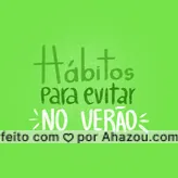  Alguns hábitos que são comuns no verão podem ser prejudiciais para seus dentes.#carrosselahz #AhazouSaude #odonto #saude #bemestar #odontologia #AhazouSaude 