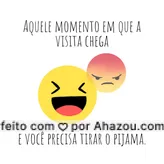 frases e posts para Emoticon: Não existe nada pior, do que a visita chegar e você ainda estar usando pijama. ?‍♂️#AhazouImobiliaria #AhazouConstrutora  #construturacivil #construcaocivil #mercadoimobiliario #consultoriadeimoveis #corretordeimoveis