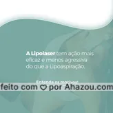 O laser tem o papel de liquefação, ou seja, de derretimento das células de gordura antes de serem aspiradas. Com isso, mesmo aquelas que não saem no procedimento são depois absorvidas pelo organismo, assim, o resultado é ainda melhor. 
#AhazouBeauty  #beleza  #estetica  #esteticaavancada  #esteticaavançada  #esteticacorporal  #esteticaecosmetica  #esteticista  #saúde 