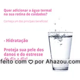 Ar condicionado, poluição, maquiagem, cansaço, estresse e uma série de outros fatores internos e externos fazem a diferença na nossa pele. Dê um momento de descanso e hidratação, tão merecidos, com a água termal.  #colorahz #AhazouBeauty #bemestar #esteticafacial #limpezadepele #peeling #skincare #saúde #beleza 