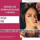 Vai perder a oportunidade de sair com as sobrancelhas lindas e harmonizadas? Jamais, né?! ? Aproveite o valor promocional e agende seu horário. ? #designdesobrancelhas #henna #AhazouBeauty  #sobrancelhas #beauty  #beleza