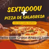 frases e posts para Cookware and bakeware: Se é aproveitar o seu sextou que você quer! Nós temos a melhor opção, faça o seu pedido de uma pizza de calabresa e já marca com os seus amigos ou o seu amor um filme pra hoje. #Delivery #Pizza #ahazoutaste #Pizzaria #PizzaCalabresa