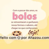 Uau, os bolos de aniversário são realmente antigos! ?
#BolodeAniversário #Bolos #carrosselahz #ahazoutaste  #kitfesta #confeitaria #foodlovers