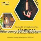 frases e posts para serviços elétricos : Fazemos serviços de instalações e reparos elétricos! Precisando chame o marido de aluguel! #manutençao #reparos #AhazouServiços #maridodealuguel #hidraulica