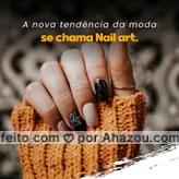 Todo ano surge uma nova tendência de beleza, mas nail art é uma que veio pra ficar. Marque hoje mesmo o seu horário e transforme as unhas em arte com nail art. #AhazouBeauty #nailart  #unhasdehoje  #unhas  #beleza 