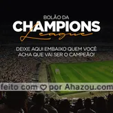 Vamos ver se você tem pé quente ou é azarão, comenta aqui embaixo quem você acha que leva essa Champions. Aproveita e marca os amigos para apostarem também! 👀⚽👇🏻
#ahazou #champions #championsleague #esporte #futebol #futeboleuropeu