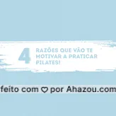 Lendo essas razões, tenho certeza que você não vai deixar para amanhã o que pode fazer hoje!
Corra e agende suas aulas.
#AhazouSaude  #pilatesbody #pilates #fitness #pilateslovers