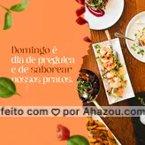 frases e posts para Comida de dedo: Aproveite seu domingo para curtir uma preguicinha e depois venha nos visitar para saborear nossos deliciosos pratos. Garantimos que você vai se apaixonar por nosso tempero. #culinaria #foodie #foodlover #gastronomia #gastronomy #ahazoutaste #instafood #refeição #almoço #comida #sabor #qualidade #menu #domingo #domingou