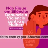 Hoje, no Dia Nacional de Luta contra a Violência à Mulher, reforçamos a importância de denunciar qualquer forma de violência de gênero. Se você ou alguém que você conhece está passando por isso, não hesite em buscar ajuda. Ligue para o 180, que é o Disque Denúncia Nacional, ou entre em contato com a polícia local. Denunciar é o primeiro passo para acabar com essa triste realidade. #ViolênciaContraAMulher #DiaNacionalDeLuta #Denuncie #ViolênciaDeGênero #AhazouSaude #saudemental  #viverbem 