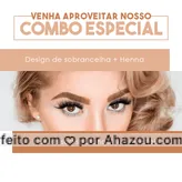 Precisando fazer as sobrancelhas? então marque o seu horário e peça o nosso combo de design e henna, a combinação perfeita para você deixar a sua sobrancelha maravilha ? #AhazouBeauty  #sobrancelhas  #beauty #beleza #lovelashes #design #henna #designdesobrancelha #perfeita #combo #combinação 