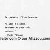 🔑🚀 O sucesso é fruto de atitudes! Qual ação você vai tomar hoje para chegar mais perto dos seus sonhos? #FaçaAcontecer #SucessoNaPrática #ahazou #frasesmotivacionais #motivacionais #motivacional #frasedodia