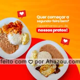 Pratos saborosos e bem temperados para sua segunda-feira começar super bem! #ahazoutaste #eat  #foodlovers  #ilovefood  #instafood 