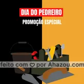 Feche seu orçamento comigo hoje, no Dia do pedreiro, e ganhe % de desconto !
13 de dezembro - dia do pedreiro
#AhazouServiços #diadopedreiro #promoçaõ  #orcamentoobra  #orcamentopedreiro 
