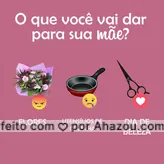 frases e posts para Cookware and bakeware: Reaja nos comentários com sua escolha! Que tal inovar nesse Dia das Mães? Presenteie sua mãe com um dia de beleza arrasador! ? #diadasmaes #ahazou #mesdamaes