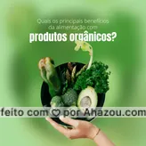 Os alimentos orgânicos podem agregar e muito na saúde da nossa alimentação, uma vez que, frutas, legumes e verduras orgânicas não levam pesticidas, que são em grande escala, prejudiciais a nossa saúde. Outro benefício é que comprando produtos orgâncios estamos ajudando e incentivando agricultores na plantação desses produtos. Sem falar que, os produtos orgânicos tem grande potencial de levar mais defesas naturais para o nosso organismo quando ingeridos. 🍏🥬💚
#AhazouSaude #alimentacaosaudavel  #bemestar  #nutricao  #saude  #viverbem 