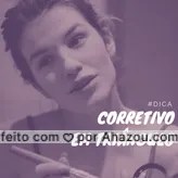 Aplique seu corretivo em forma de triângulo invertido abaixo dos seus olhos, desta forma o produto cobre suas olheiras sem prejudicar o contorno das maçãs do rosto ? #dicasdecorretivo #ahazoumake #maquiagem