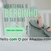 O cantinho especial do seu bebê merece um cuidado especial! Entre em contato e agende uma higienização! #limpeza #higienizaçao #limpezadeberço #AhazouServiços #berço #serviços