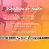 Venha queimar calorias com a gente! Você vai se divertir.? #zumba #fitness #saude #bemestar #exercicio