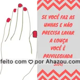 Quem concorda? ? #unhas #manicure #ahazou #meme #engracado