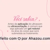 E aí, você já sabia dessa etapa da ultracavitação? Comenta aqui embaixo! 🤩
#ultracavitacao #beauty #beleza #estetica #AhazouBeauty 