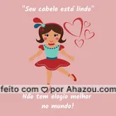 Amoooo! Tudo de bom ? #cabelo #ahazoucabelo #frases #frasemotivacional