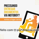 Realize as suas entregas de documentos com segurança e agilidade com o nosso serviço de motoboy 😉 #AhazouServiços #motoboy #serviços #agilidade #entregas #documentos 